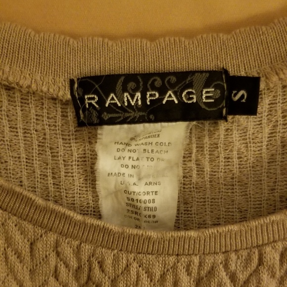 Rampage Scoop Neck  Top - Picture 2 of 6